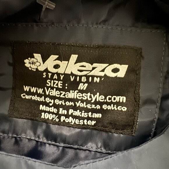 Valeza Boys Cry Too Mens Streetwear Windbreaker Jacket sz medium hoodie black - Picture 6 of 16